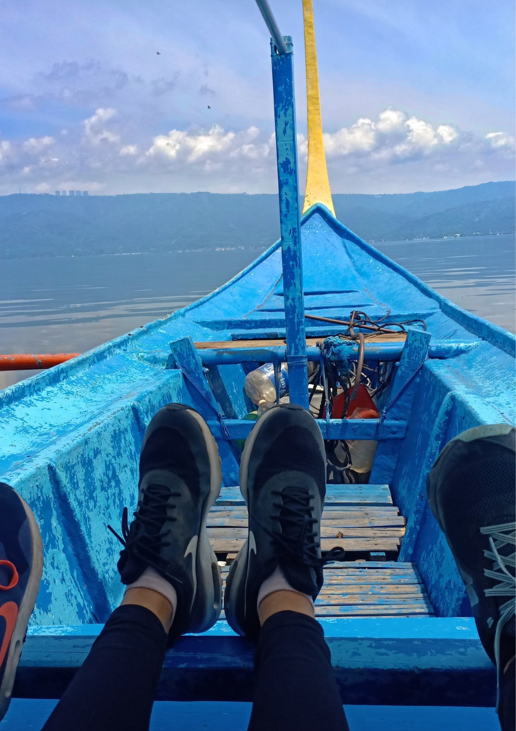Boat Ride in Taal lake