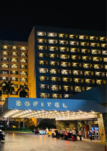 Sofitel Manila. Location of the Spiral Buffet Manila